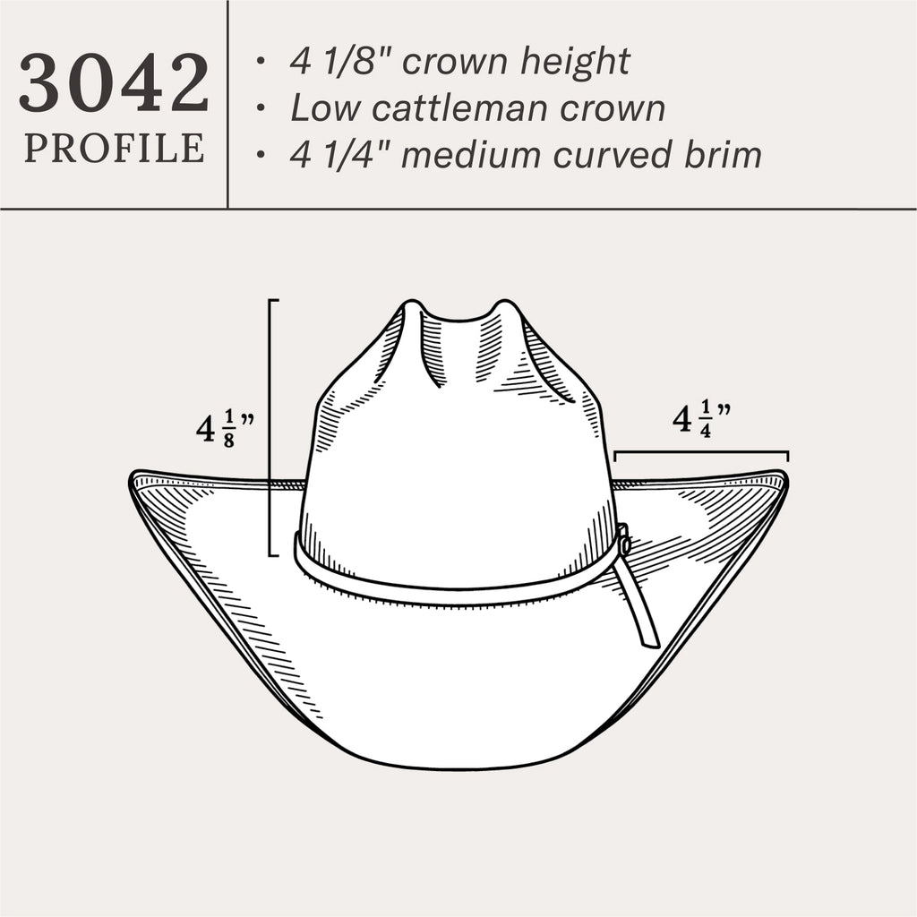 Brookwood 10X Straw Cowboy Hat