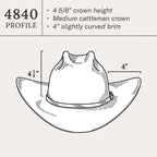 Diamante 1000X Premier Cowboy Hat