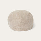 Herringbone Linen Ivy Cap