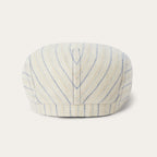 Striped Linen Driver Cap
