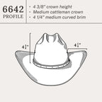 Gunfighter 10X Cowboy Hat