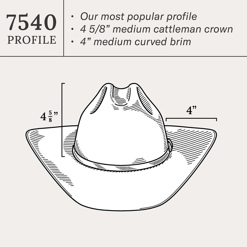 Angus 6X Cowboy Hat
