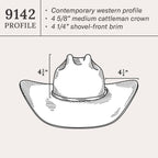 Gibby 6X Cowboy Hat