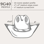 Seminole 4X Cowboy Hat