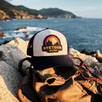 Cream Sunset Trucker Cap
