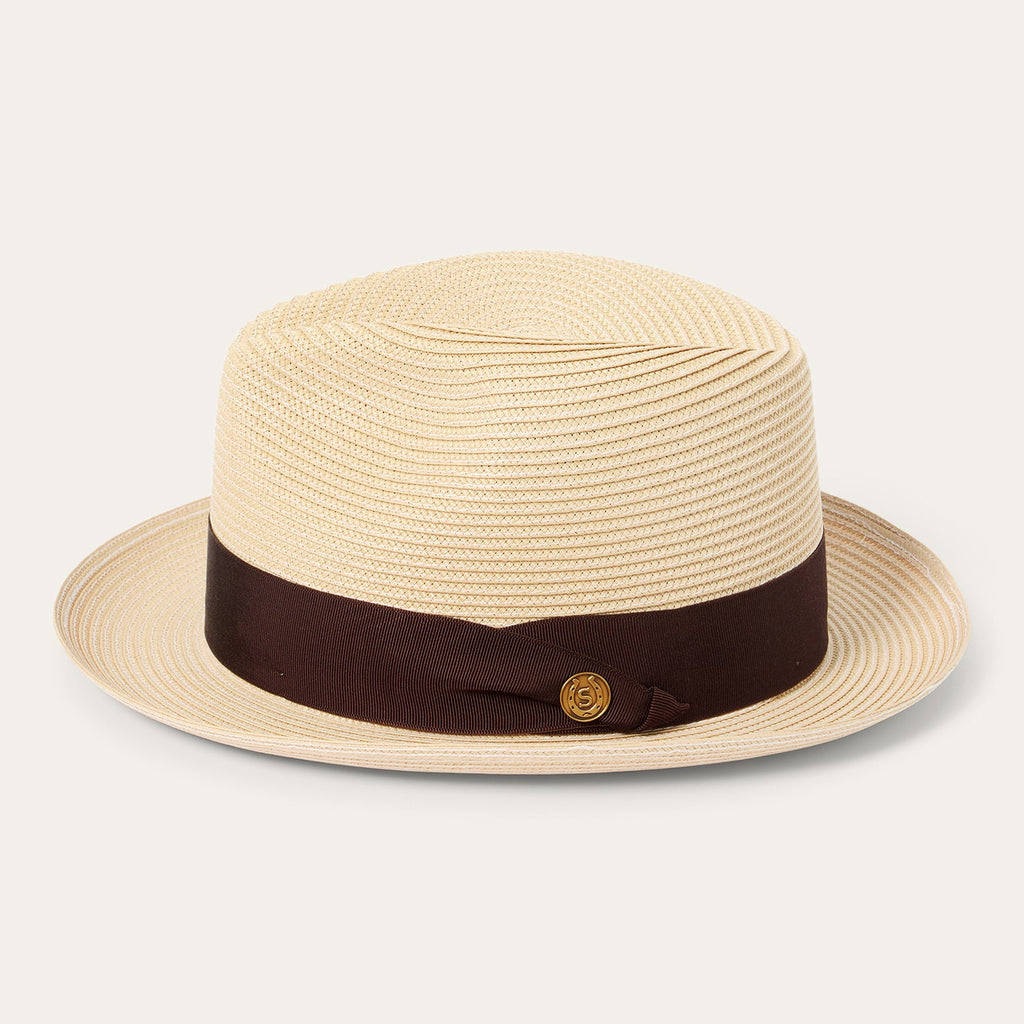 Rosebud Straw Fedora