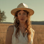 Andromeda Vented Straw Fedora