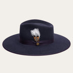 Midtown Wide Flat Brim Hat
